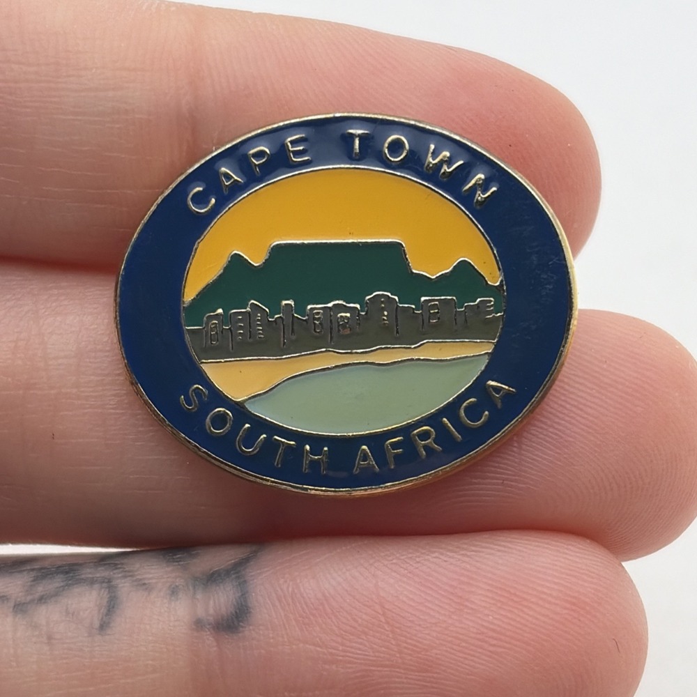 Cape Town South Africa Lapel Hat Pin